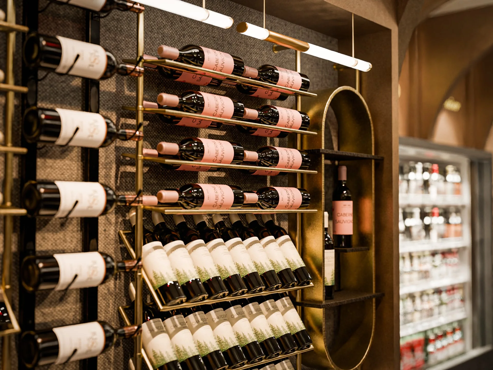 Kennedian Liquor Store — Wine Display2