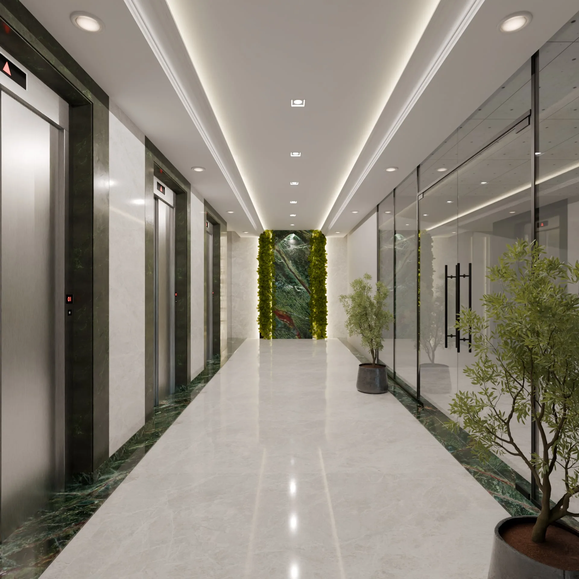 SBA Office — Entrance and lobby
