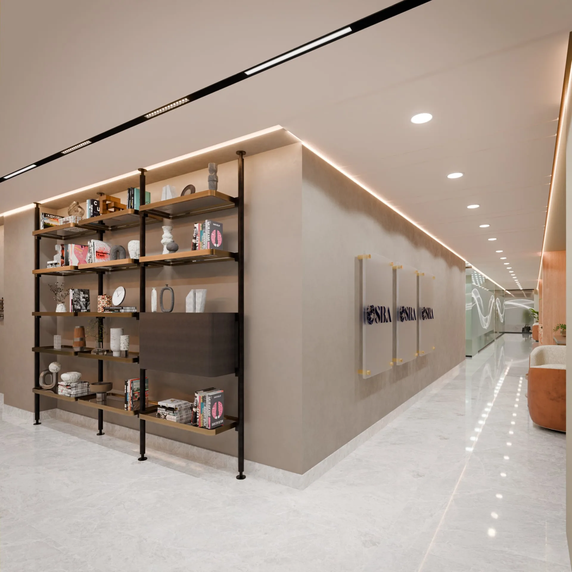 SBA Office — Entrance and lobby