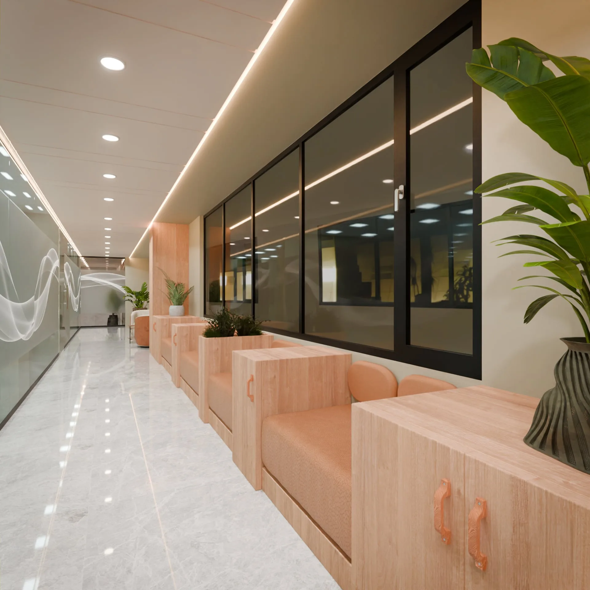 SBA Office — Entrance and lobby