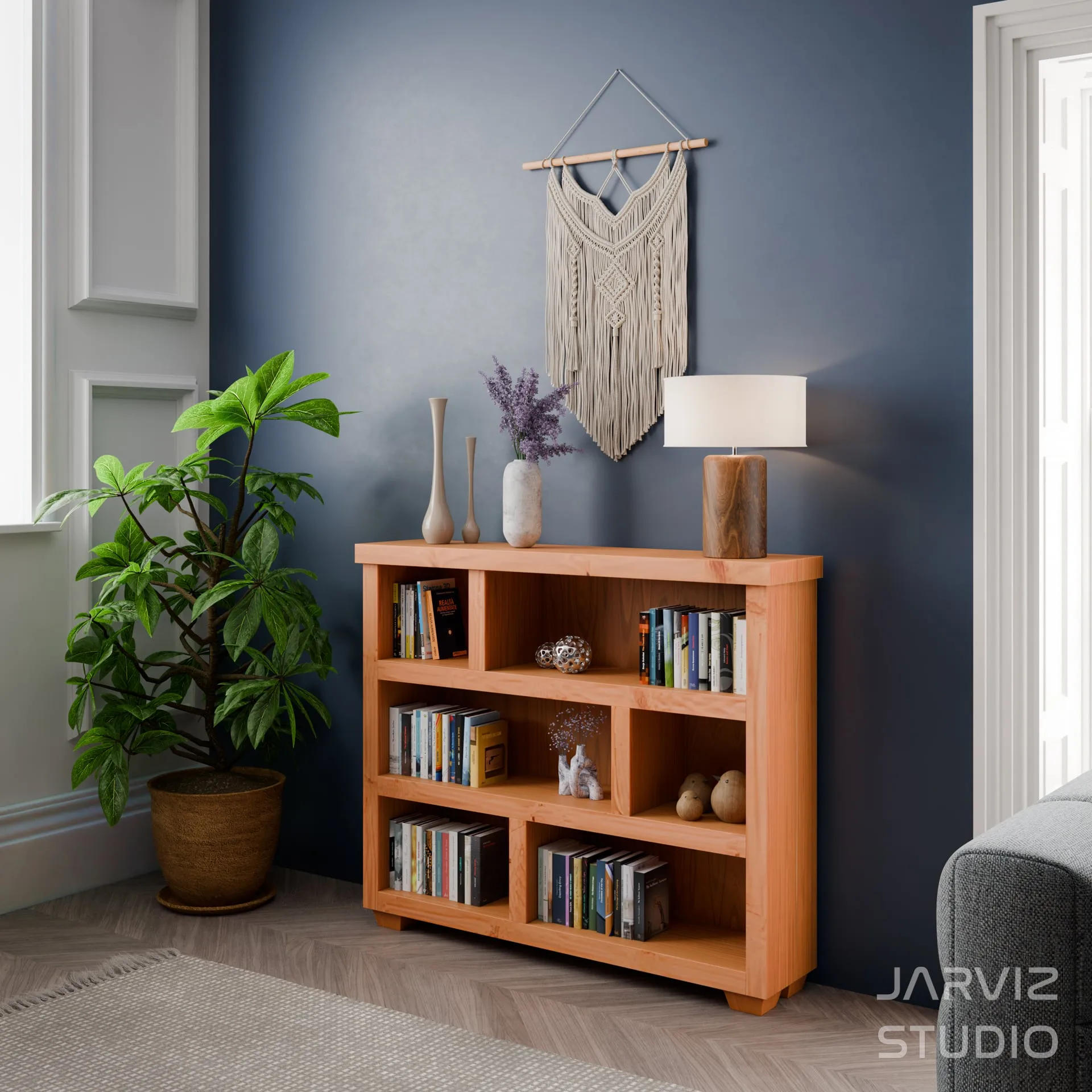 Ruby UK — Topsham Bookcase Lifestyle