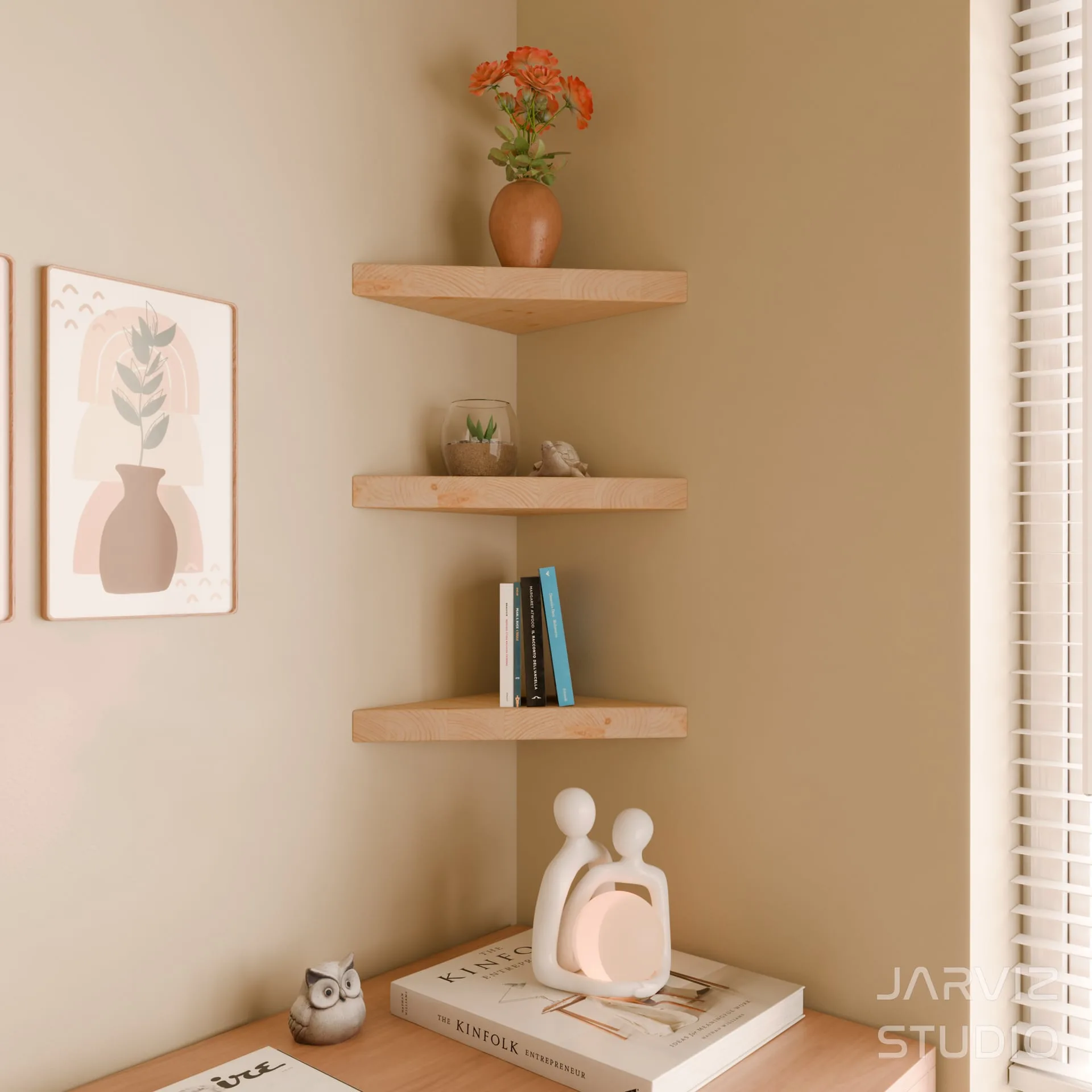 Ruby UK — Corner Shelf Lifestyle